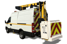 Minibus Rental Wakefield - 12.5M Cherry Picker 3.5T - Van hire Wakefield