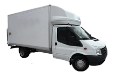 Minibus Rental Wakefield - Ford Luton 3.5 Ton Tail Box Lift Truck - Truck hire Wakefield